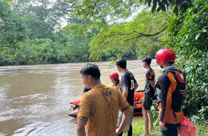 Petani 57 Tahun Hilang Terseret Arus Sungai di Aceh Jaya, Tim SAR Perluas Pencarian hingga 3,5 Kilometer