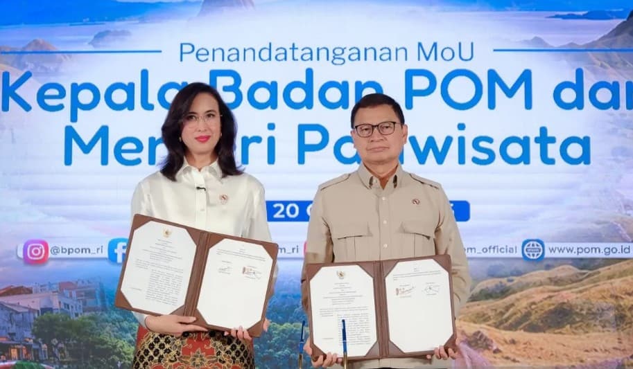 Kemenpar dan BPOM Perluas Kerja Sama Keamanan Pangan di 6.300 Desa Wisata untuk Lindungi Wisatawan