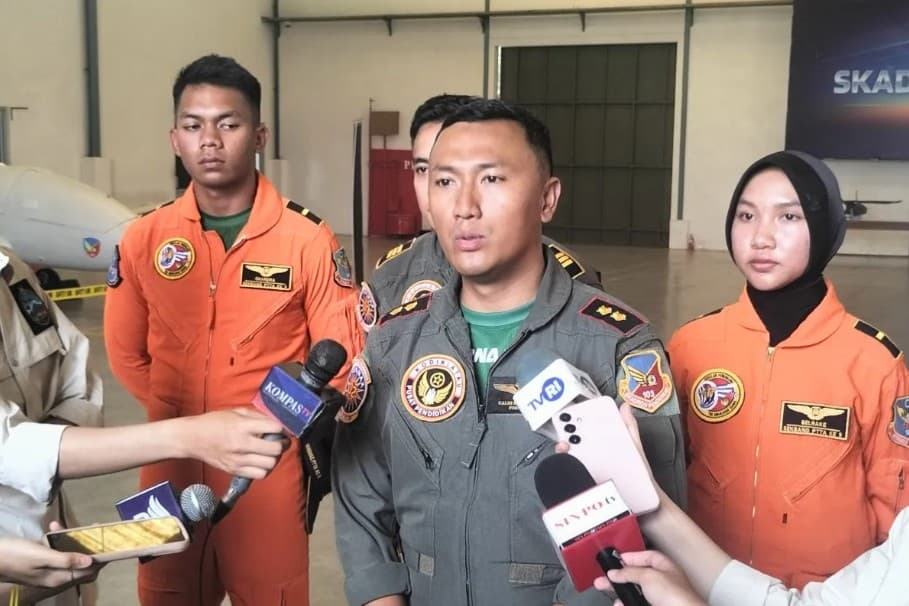 TNI AU Latih Siswa Skadik 103 Gunakan Drone untuk Deteksi Titik Api dan Penanganan Karhutla