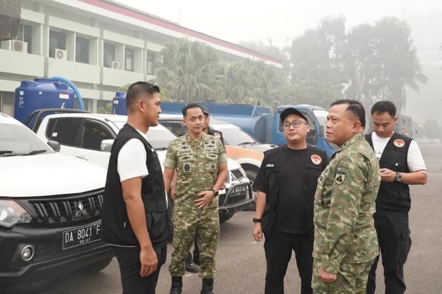 Raffi Ahmad Bantu Kodam XXII/Tambun Bungai Lima Kendaraan Operasional untuk Perkuat Penanganan Karhutla