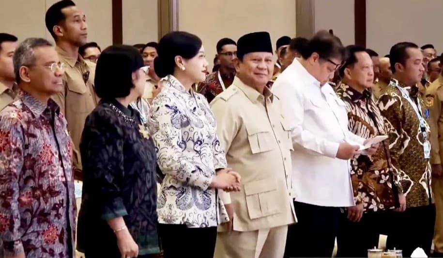 Presiden Prabowo Hadiri Rakornas TPAKD 2026 di Jakarta, Sejumlah Menteri dan Pimpinan Lembaga Turut Hadir