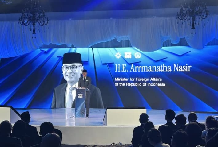 Menlu Arrmanatha Dorong Indonesia Jadi Produsen Konten Global, Soroti Ketimpangan Ekonomi Digital dan Ancaman AI