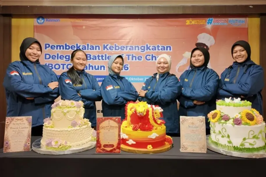 Enam Murid SLB Wakili Indonesia di Kompetisi Tata Boga Internasional Battle of the Chefs 2026 di Malaysia