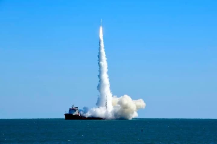 China Luncurkan Roket CERES-1 Y8 dari Laut Shandong, Satelit Baru Akan Dukung Pengindraan Jauh Komersial