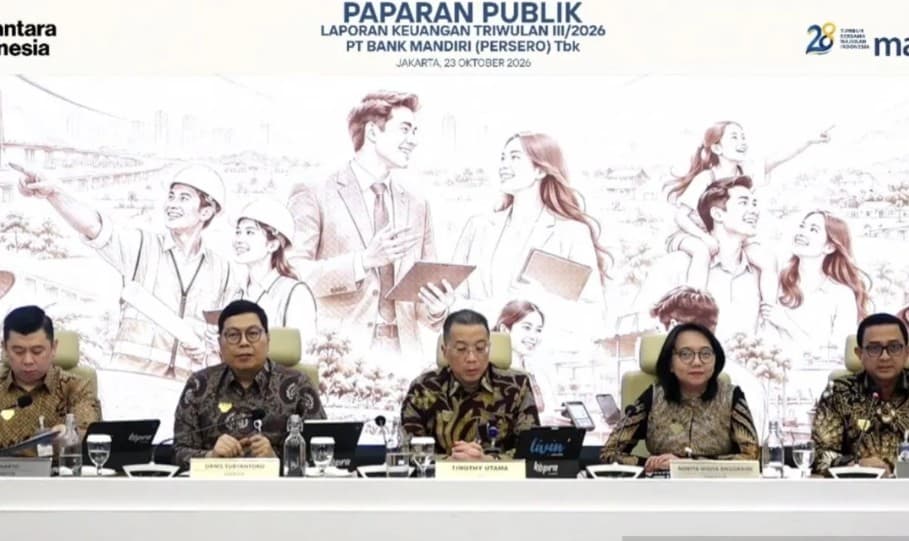 Laba Bersih Bank Mandiri Melonjak 20,7 Persen Jadi Rp45,5 Triliun hingga September 2026