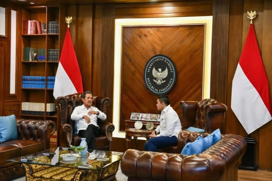 Teddy Indra Wijaya dan Menteri KKP Bahas Penguatan 100 Kampung Nelayan Merah Putih yang Mulai Beroperasi