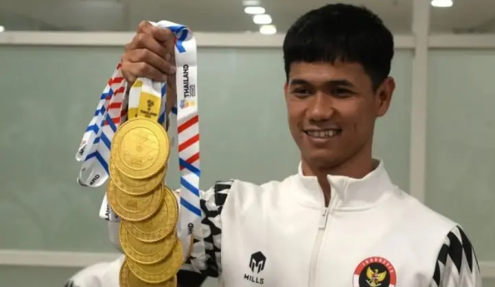 Jendi Pangabean Ingatkan Atlet Muda Jangan Cepat Puas Usai Raih Tiga Emas di Asian Para Games 2026