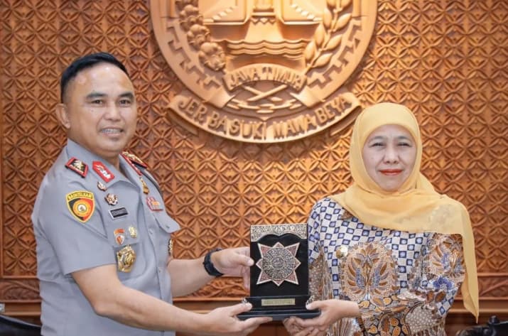 Khofifah dan Kapolda Jatim Perkuat Sinergi Jaga Keamanan dan Iklim Investasi Jawa Timur