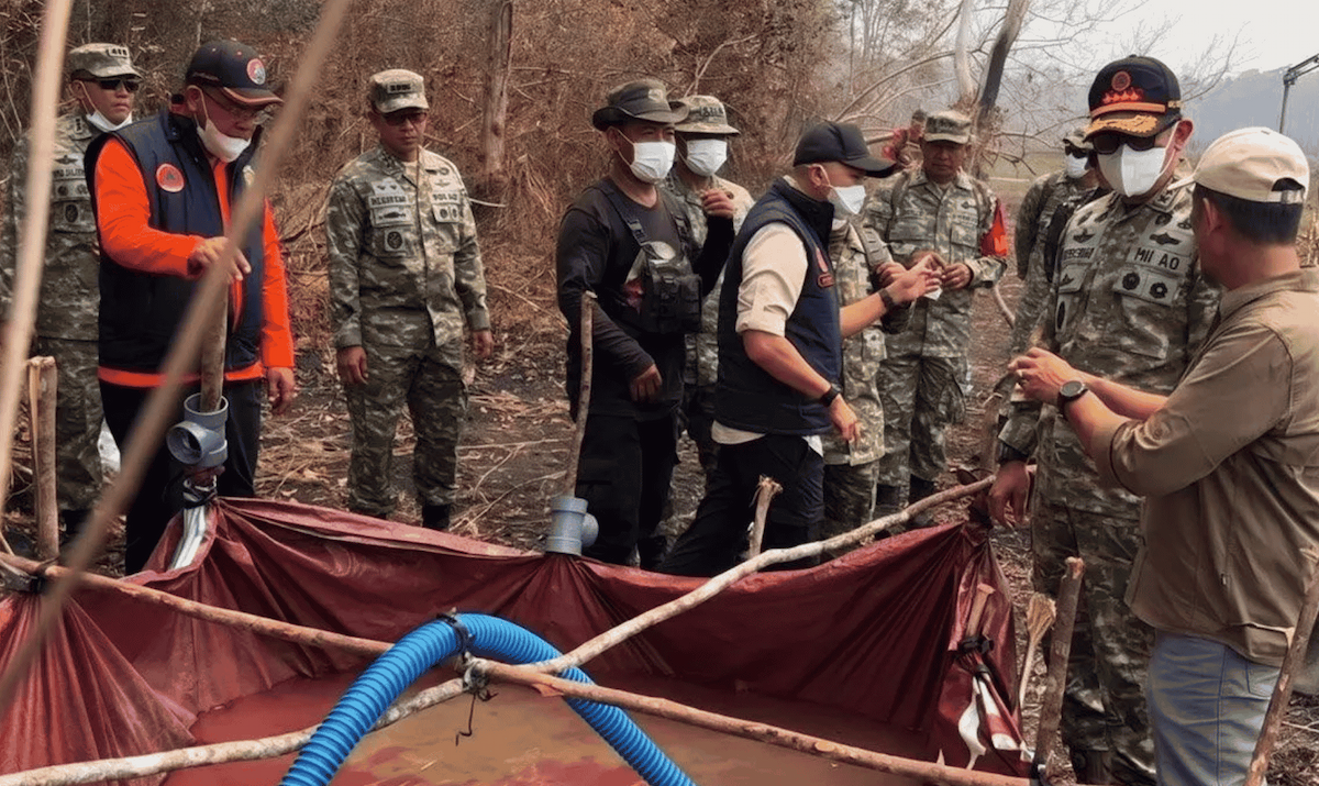 BNPB Perkuat Operasi Pemadaman Karhutla di Taman Nasional Way Kambas, Kerahkan Pesawat Modifikasi Cuaca dan Tim Gabungan