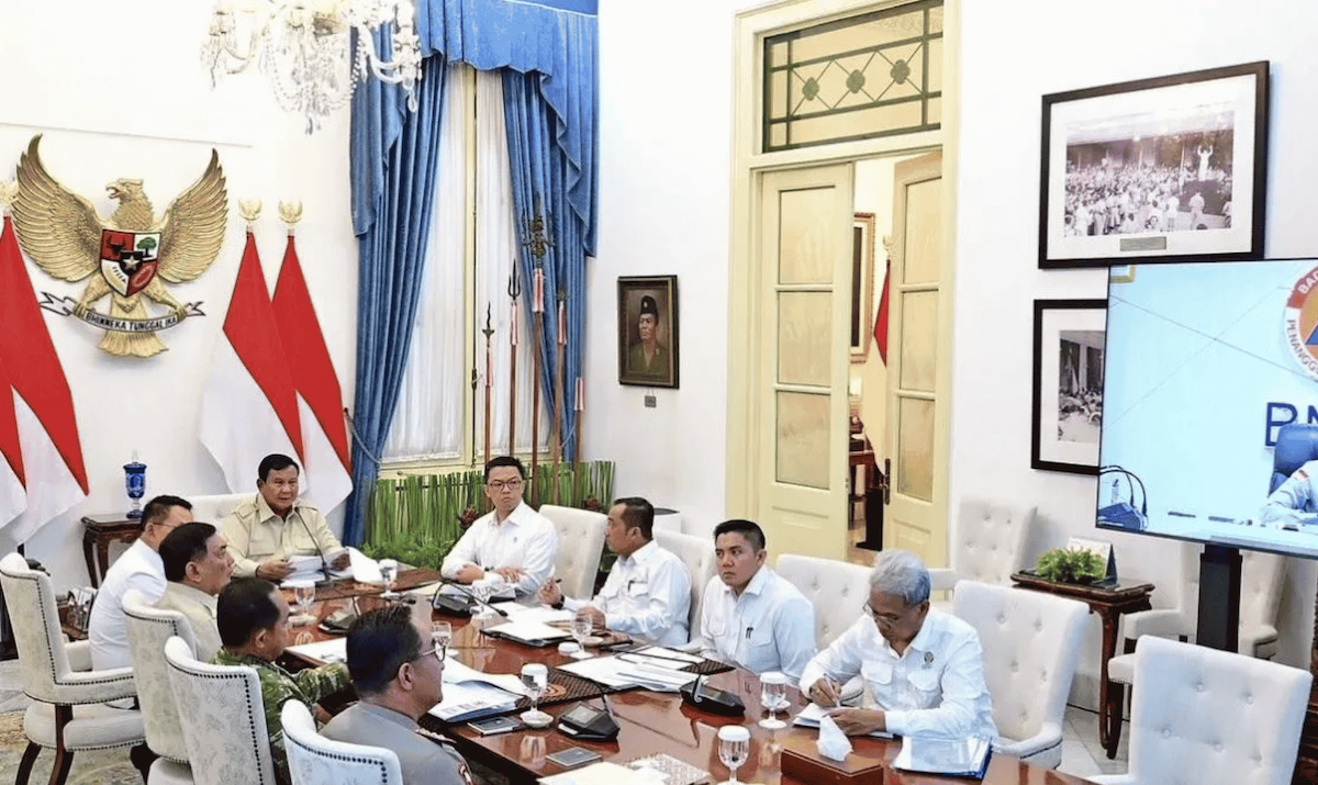 Presiden Prabowo Panggil Menko Polkam Dudung dan Sejumlah Menteri ke Istana untuk Bahas Penanganan Karhutla