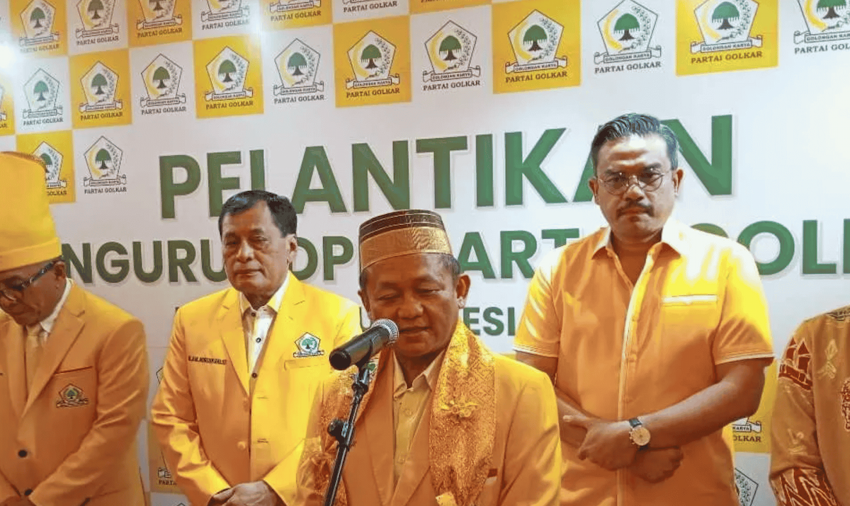 Sarmuji Resmi Lantik Ilham Arief Sirajuddin Jadi Ketua Golkar Sulsel, Targetkan Kenaikan Suara dan Kursi 50 Persen