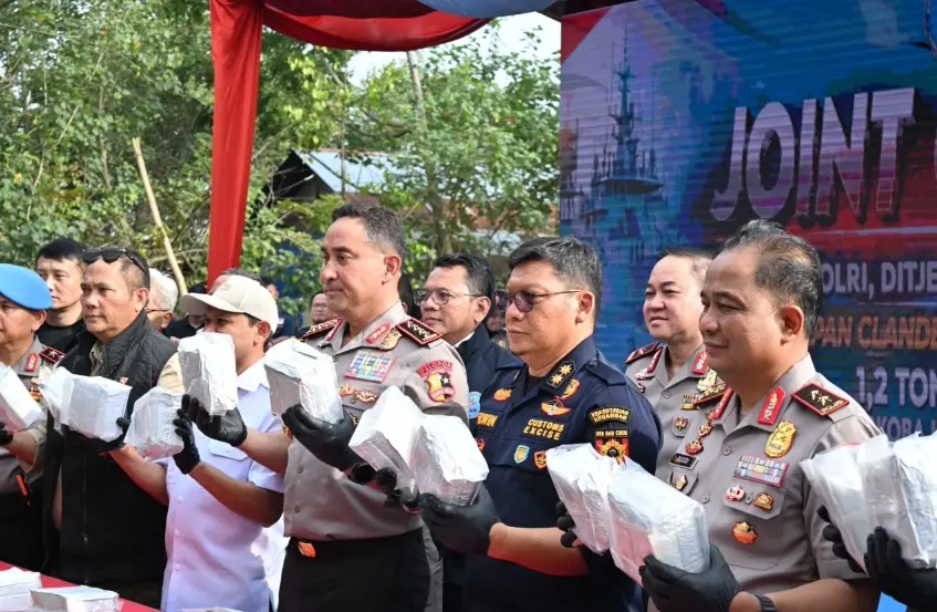 Bea Cukai, BNN, dan Polri Gerebek Pabrik Sabu di Aceh, 10 Orang Diamankan Termasuk Dua WN China