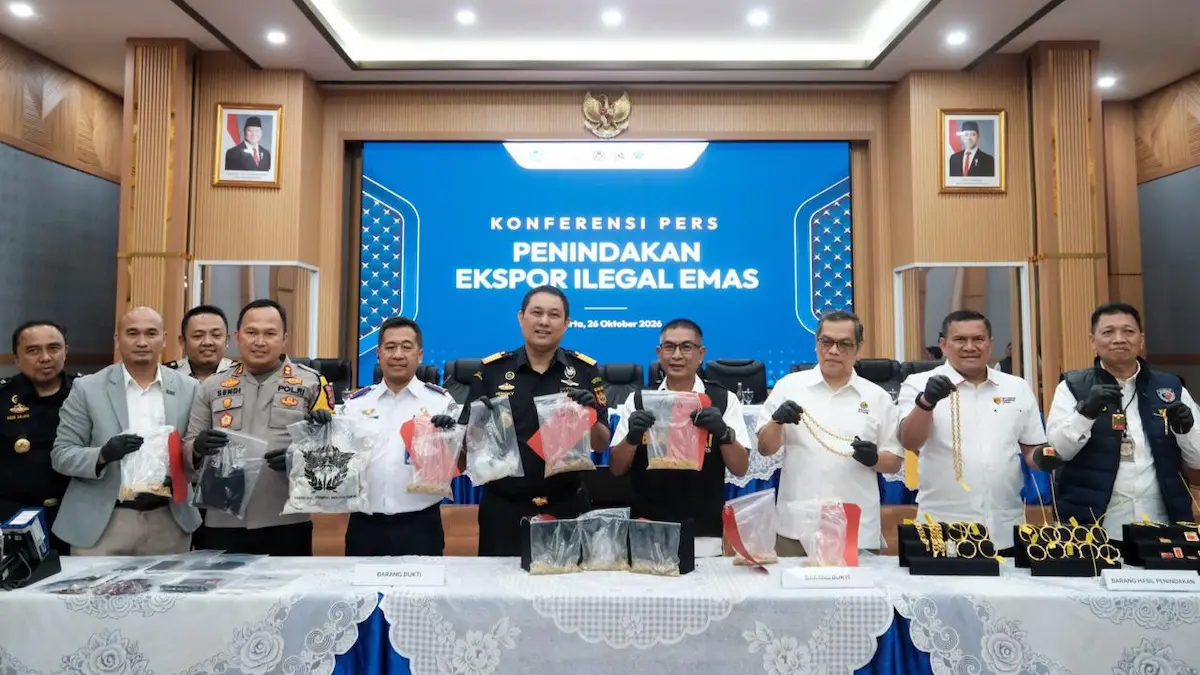 Lima Bandara Jadi Jalur Ekspor Ilegal Emas Rp61,95 Miliar