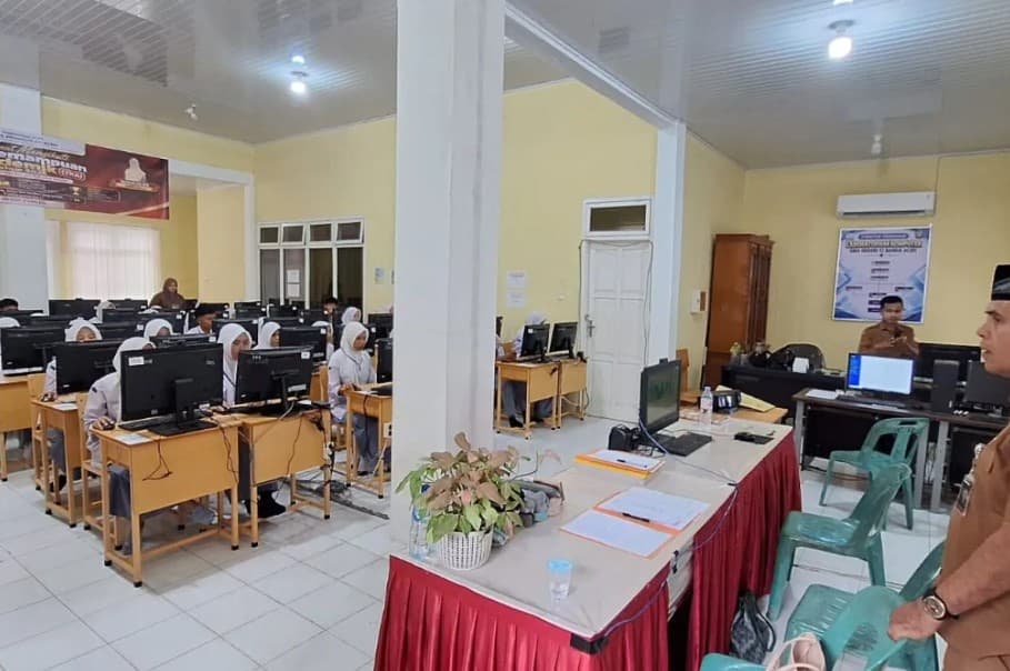 Disdik Aceh Pastikan TKA 59.810 Siswa SMA Berjalan Lancar, Sekolah Terdampak Banjir Tetap Ikut Ujian