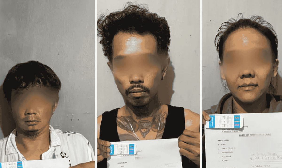 Polisi Ringkus Tiga Terduga Pelaku Narkoba di Tambora, Sita 4,38 Gram Sabu dan Buru Dua Orang DPO