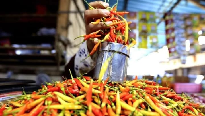 BPS Catat Harga Pangan Naik di 309 Kabupaten/Kota pada Oktober 2026, Cabai Merah dan Rawit Jadi Pemicu Utama