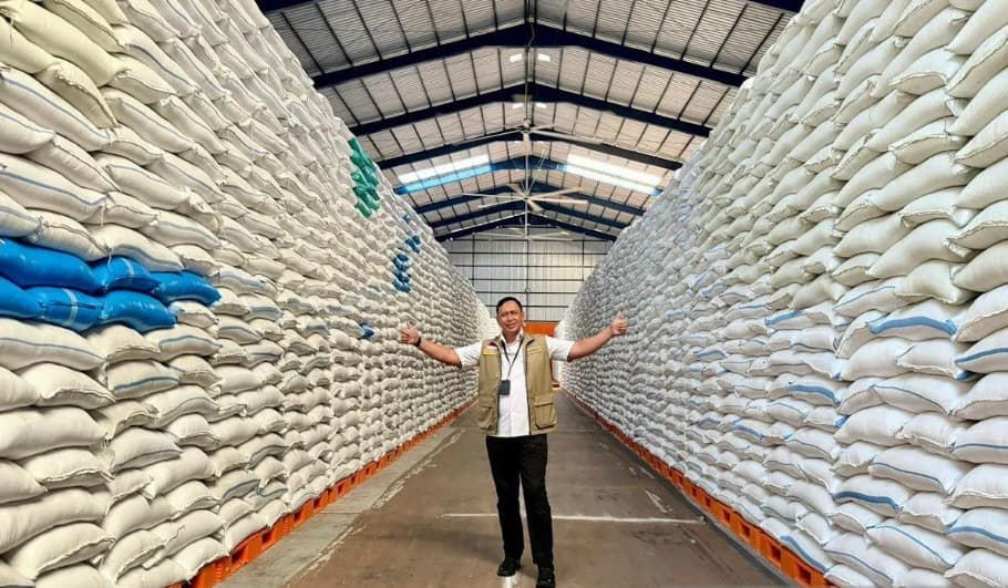 Stok Beras Indonesia Capai 4,5 Juta Ton, Bulog Sebut Cadangan Nasional Ungguli Malaysia dan Filipina