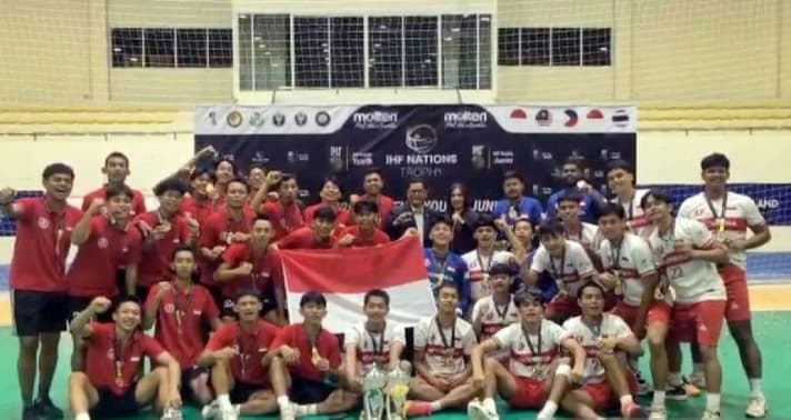 Timnas Bola Tangan Indonesia Raih Medali Perak dan Perunggu di IHF Trophy 2026 Thailand