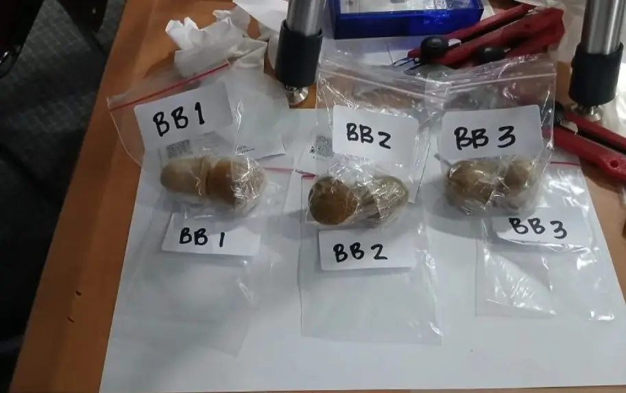 TNI AL dan Bea Cukai Gagalkan Penyelundupan 1,14 Kg Serbuk Emas Senilai Rp2,9 Miliar dalam Tubuh Warga India