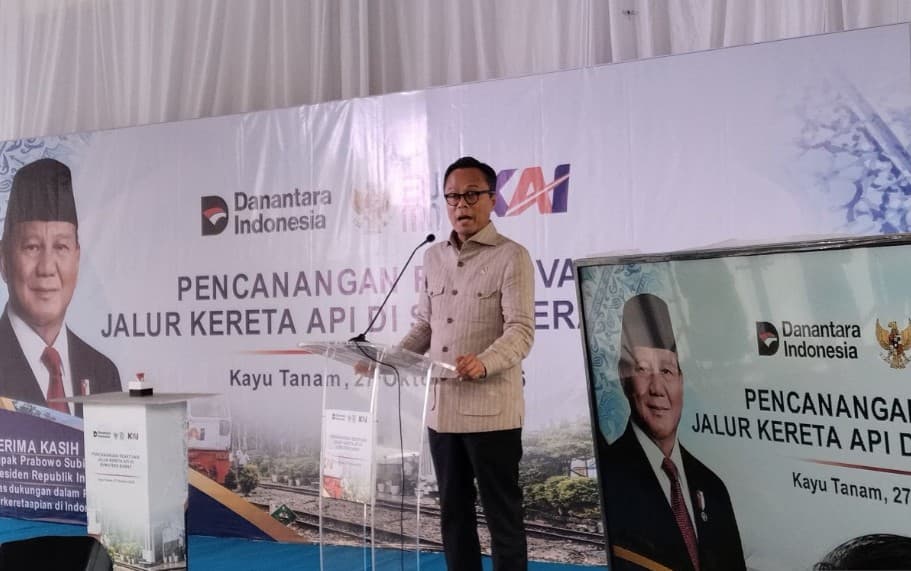 BP BUMN Dorong Reaktivasi Jalur Kereta Api Sumbar untuk Angkutan Logistik, DPR Minta Diperluas hingga Sijunjung