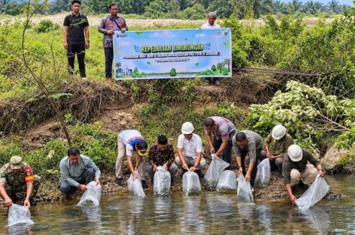 PalmCo Tebar 60 Ribu Bibit Ikan di 12 Sungai Riau untuk Pulihkan Ekosistem dan Perkuat Ketahanan Pangan Warga