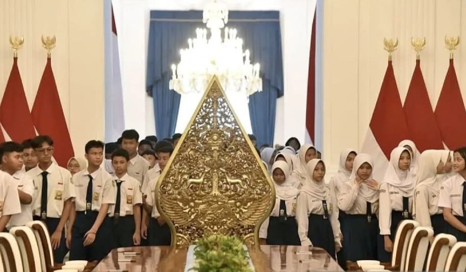 Sebanyak 330 Pelajar SMP di Jakarta Kunjungi Istana Kepresidenan Lewat Program Istana untuk Anak Sekolah