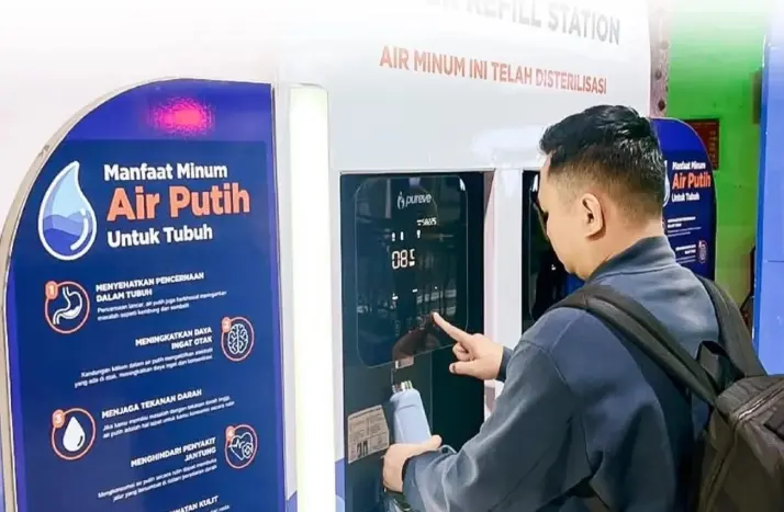 KAI Layani 43,95 Juta Penumpang hingga September 2026, Sediakan 124 Fasilitas Air Minum Gratis di 58 Stasiun