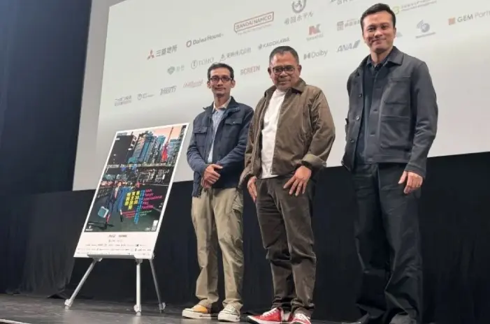 Garin Nugroho Menangis dan Serukan Kemerdekaan Palestina saat Pemutaran Perdana Film Merah Sebelum Fajar di Tokyo