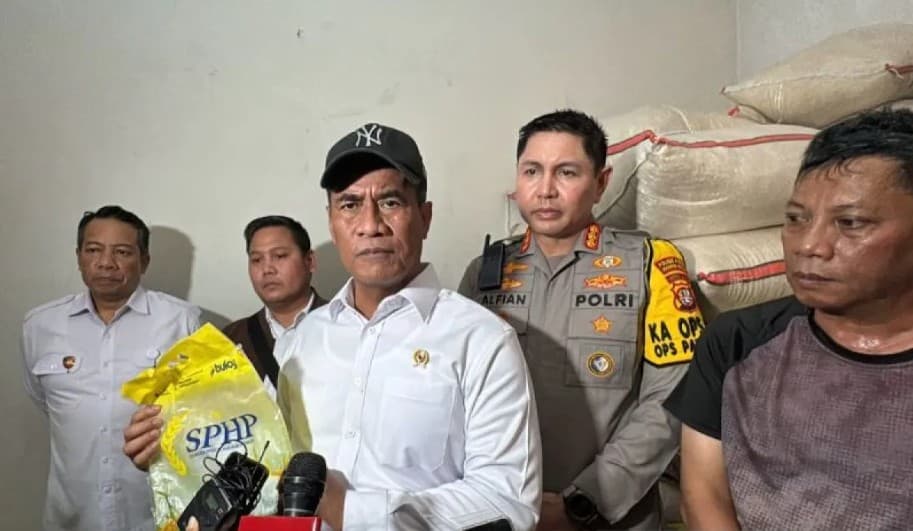 Mentan Amran Bongkar Dugaan Mafia Beras SPHP Jadi Premium di Jakarta Timur, Temuan Awal Capai 600 Ton