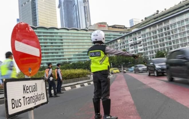 Polda Metro Jaya Siagakan 1.249 Polisi Lalu Lintas Antisipasi Kemacetan Akibat Aksi Massa di Jakarta