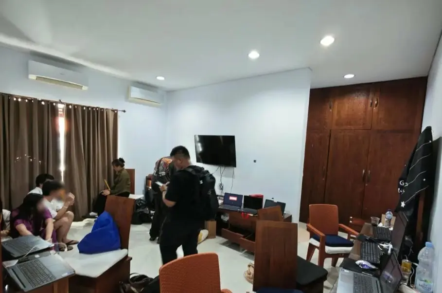 Imigrasi Amankan 21 WNA Diduga Jadi Operator Judi Online Internasional di Bali, 92 Perangkat Elektronik Disita