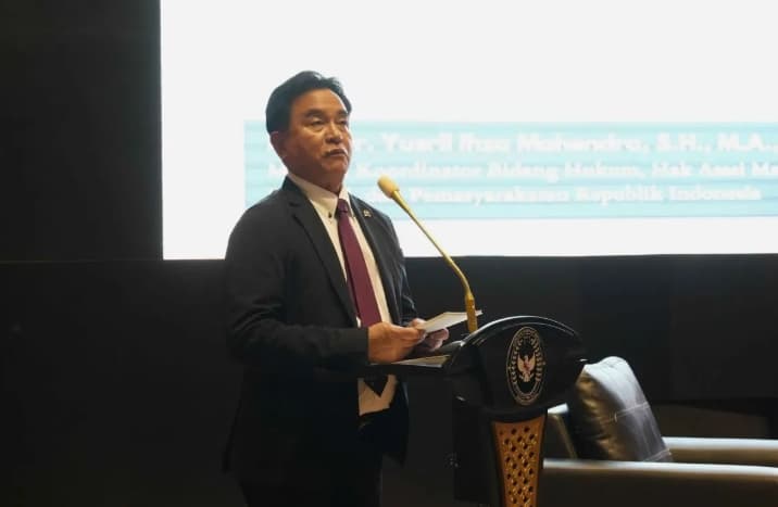 Yusril Ajak Generasi Muda Jaga Semangat Sumpah Pemuda, Tegaskan Kepastian Hukum Jadi Kunci Indonesia Emas 2045