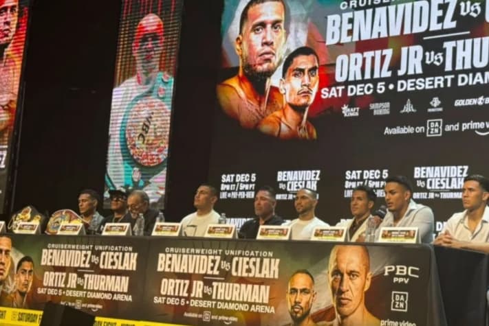 David Benavidez dan Michal Cieslak Saling Puji Jelang Duel Penyatuan Gelar Juara Dunia Kelas Penjelajah pada 5 Desember