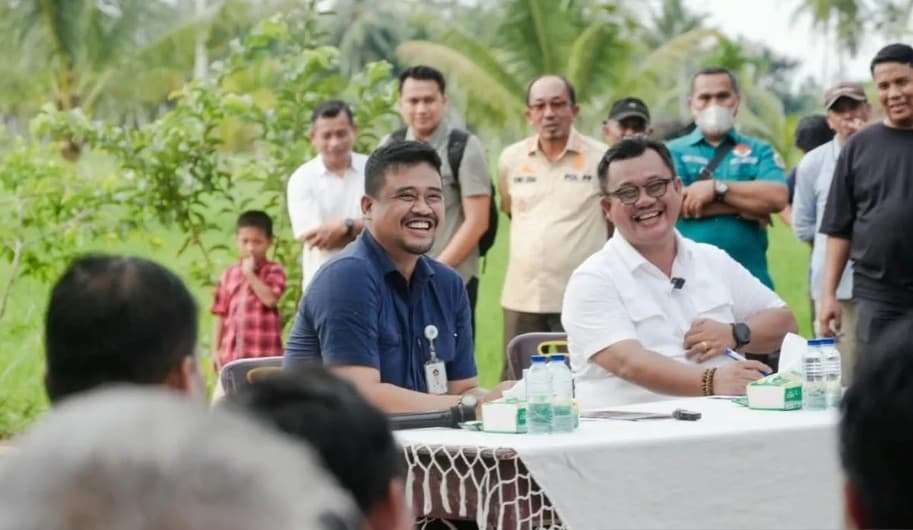 Bobby Nasution Siapkan Solusi untuk Petani Gunungsitoli, dari Irigasi hingga Harga Pupuk Bersubsidi