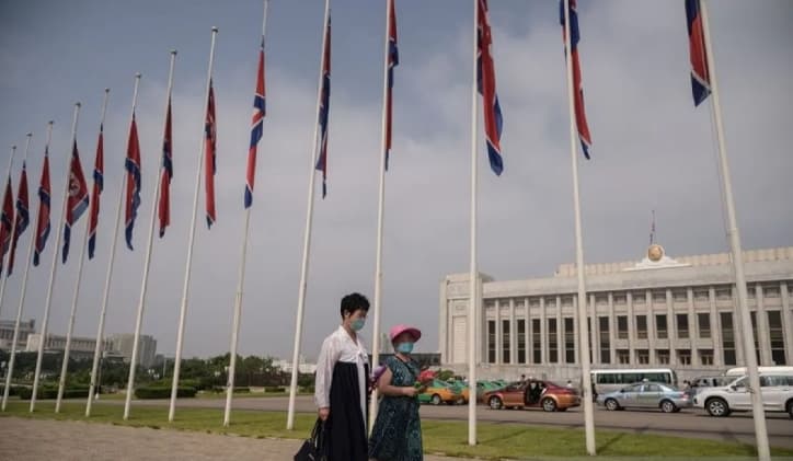 Korea Utara Pamer Drone dan Peluncur Roket, Kim Jong Un Perintahkan Percepatan Teknologi Militer