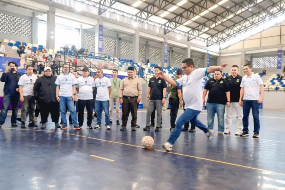 Gubernur Andra Soni Dorong Pembinaan Atlet Futsal Muda Banten Lewat FIN Super League 2026