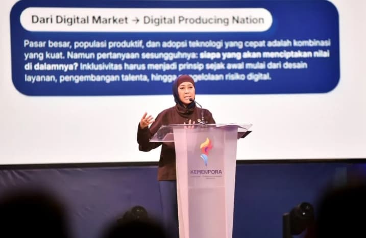 Menkomdigi Meutya Hafid Tegaskan Anak Muda Harus Kendalikan AI, Pemerintah Siapkan Regulasi dan Talenta Digital