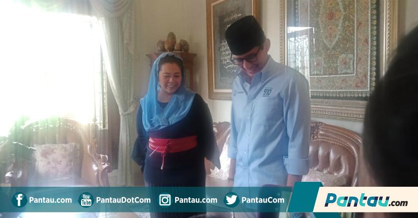 Sambangi Rumah Gus Dur, Sandiaga Disebut Santri