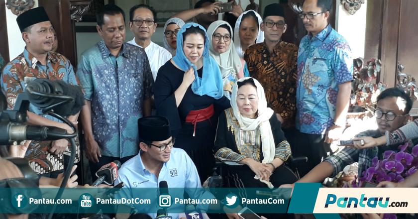 Ini Wejangan Istri Gus Dur untuk Sandiaga Jelang Pilpres 2019