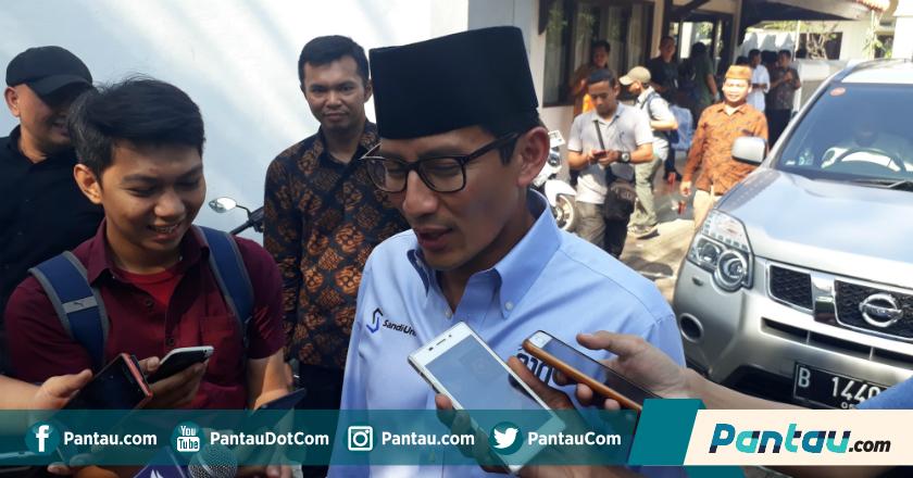Sandiaga Harapkan AHY Gabung Tim Kampanye Nasional