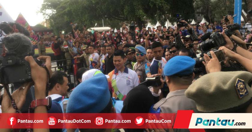 20 Ribu Orang di Makassar Turun Beri Dukungan Asian Para Games 2018