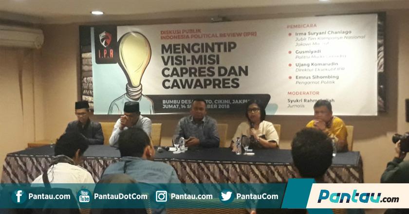 Kubu Jokowi-Ma'ruf Tawarkan 5 Program Unggulan di Pilpres 2019