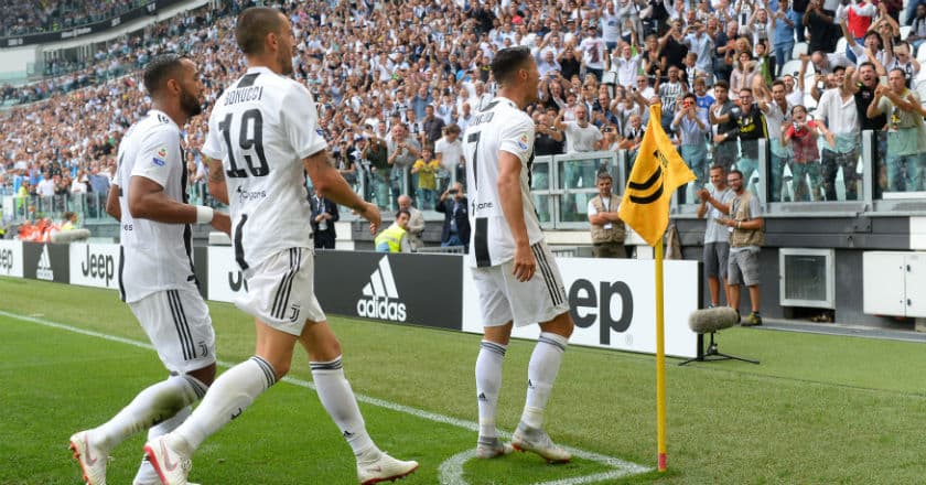 Brace Ronaldo, Antarkan Juventus Jaga Rekor 100 Persen Kemenangan di Serie A