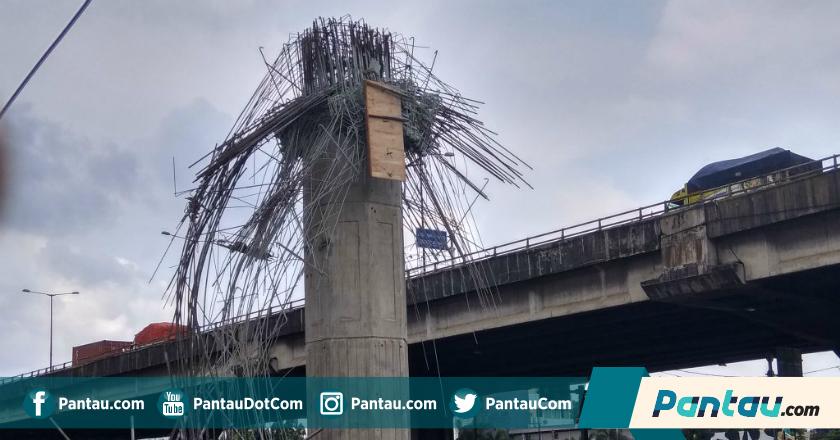 Polisi Tetapkan Dua Tersangka Kasus Ambruknya Tiang Girder Tol Becakayu