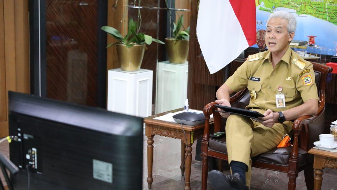 Ganjar Siap Jadi Orang Pertama yang Divaksin Covid-19 di Jawa Tengah