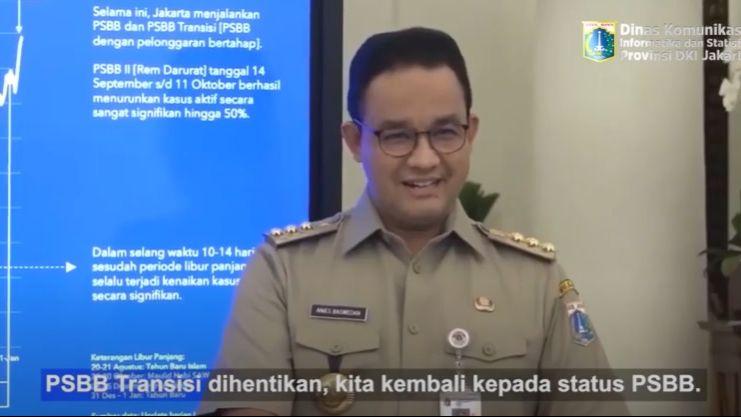 Jakarta Mengkhawatirkan, Anies Kembali Tarik Rem Darurat Ikuti Pemerintah Pusat