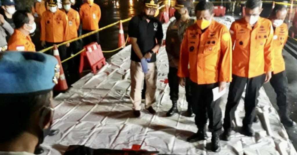 Serpihan Diduga Badan Pesawat Sriwijaya Air SJ182 Telah Ditemukan