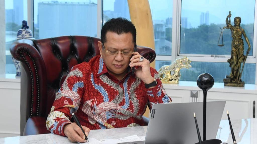 Bamsoet Terima Ucapan Duka Cita Jatuhnya Sriwijaya Air dari Ketua Parlemen Turki