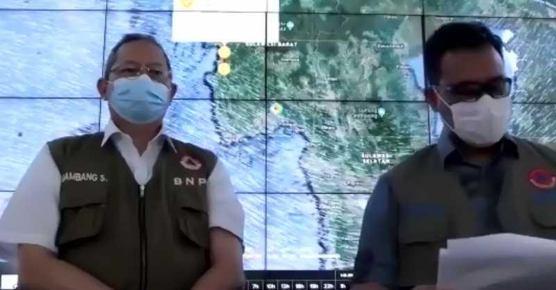 BNPB Umumkan Korban Meninggal Akibat Gempa Majene Sebanyak 46 Jiwa