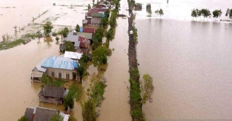 Tak Ada Hujan, Hari Ketiga Banjir di Kalsel Air Semakin Naik
